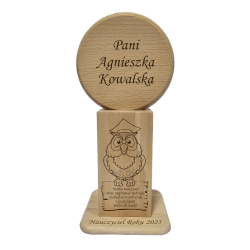 Statuetka dla najlepszego nauczyciela